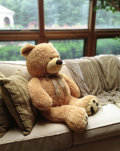 Huge Teddy Bear - Tan